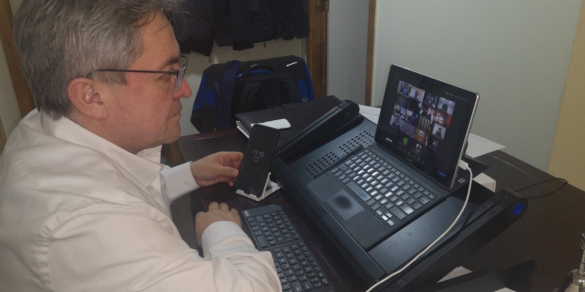 fdoparedes's tweet photo. En estos momentos todos los alcaldes del país reunidos con el  Ministro Paris y la Subsecretaria Daza, dando a conocer diversas realidades que enfrentaría el desconfinamiento en distintas partes de Chile. https://t.co/ScyA2ckHSt