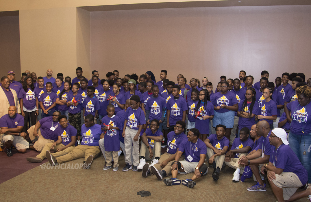 OfficialOPPF's tweet photo. Flashback to #QueOrleans Omega STEM Code Jam. #OmegaPsiPhi https://t.co/vzYRrsTEFy