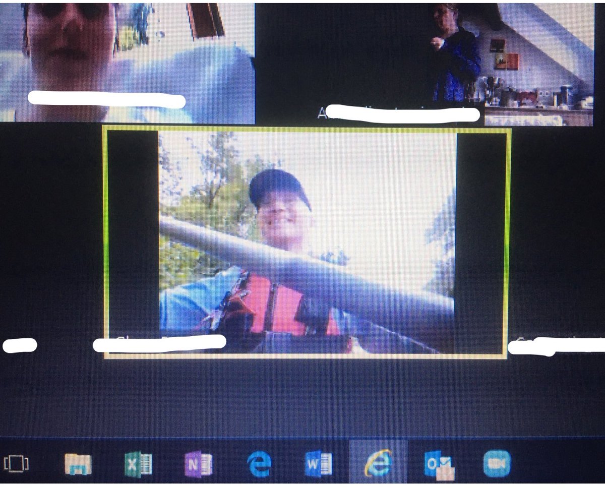 Watchetscouts's tweet photo. During tonight’s #ExplorerSeaScout briefing on the planned rules &amp; how their activities will be run we even had one leader dial into the @zoom_us call whilst afloat alone, “testing the water” . @UKScouting #RNSeaScouts @MoorsAndCoastal @SomersetScouts https://t.co/opckHy9LaP