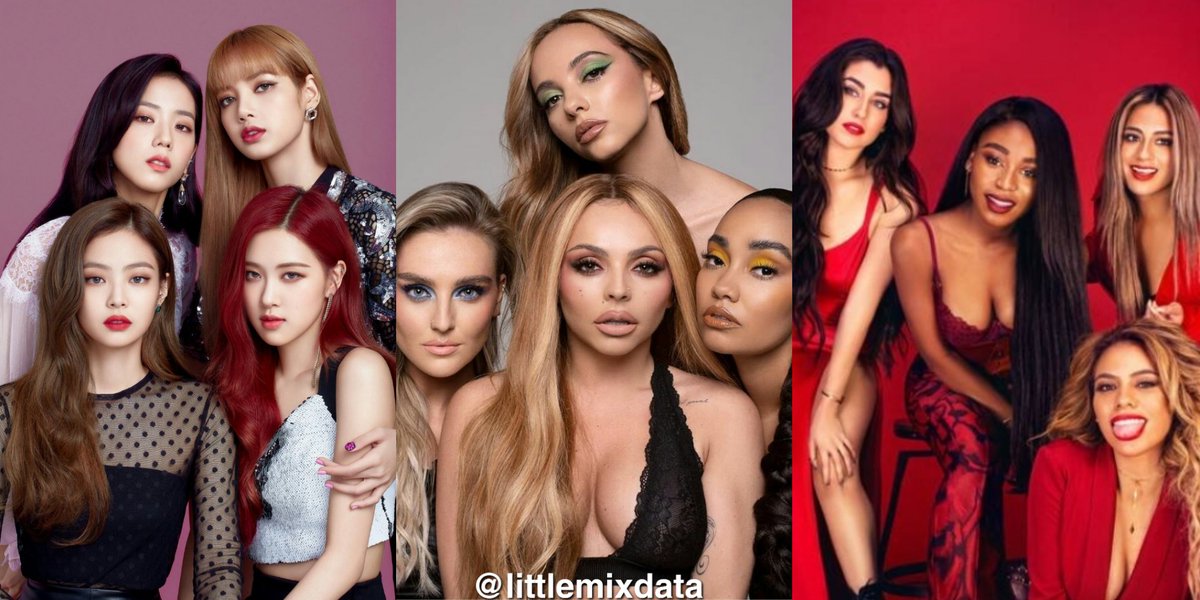 Twitter 上的Little Mix Data："Girlgroups with most songs over 100 million on Spotify: #1 @LittleMix (12) 👑 #2 Blackpink (9) #3 Fifth Harmony #4 Destiny's Child (5) #5 The Pussycat