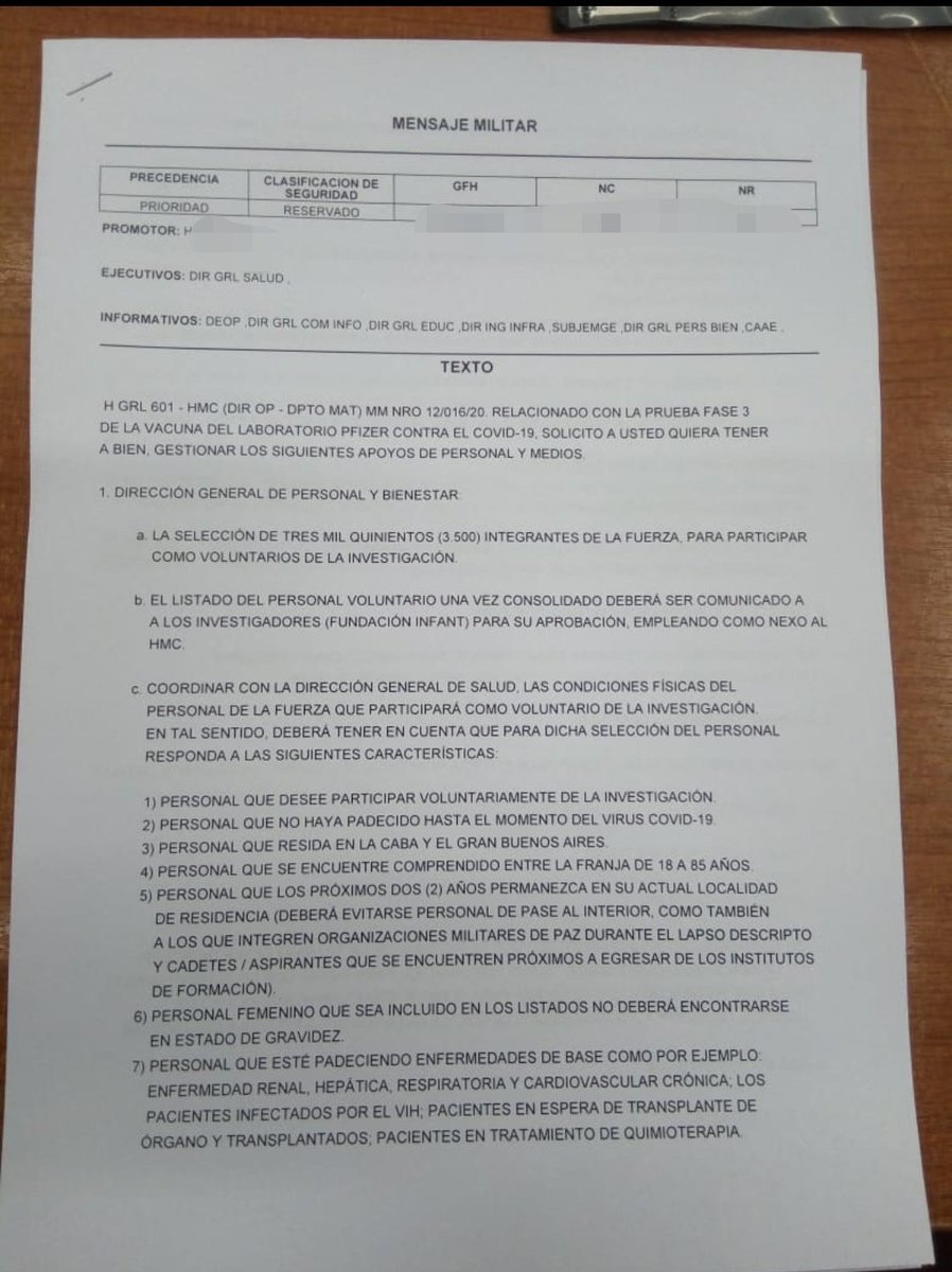 juanjomalvinas's tweet photo. ¿Nueva misión de las FFAA? ¿Cobayo del sistema de salud? https://t.co/rwYbt36NSP
