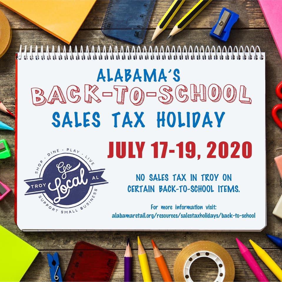 John_R_Ramage's tweet photo. RT @golocalshoptroy | Shop with our Go Local - Shop Troy businesses this Back-to-School TAX FREE WEEKEND!
#TroyLovesLocal #GoLocal #ShopTroy #wearePikeCounty https://t.co/pIcTIZOth5