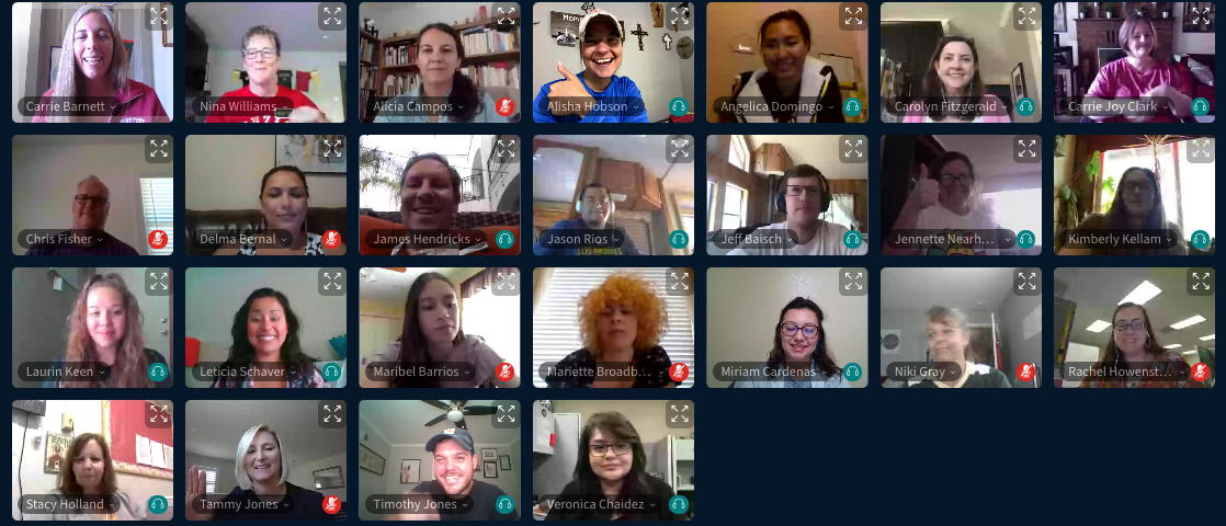 CBarnettEdTech's tweet photo. Day 3 with these dedicated educators learning in a the AVID DigitalXP Summer Institute to use WICOR and Technology from a remote location. #hereiamavid #thisisavid #blendedlearning #wegotthis #professionaleducators https://t.co/3JHqkh8hcS