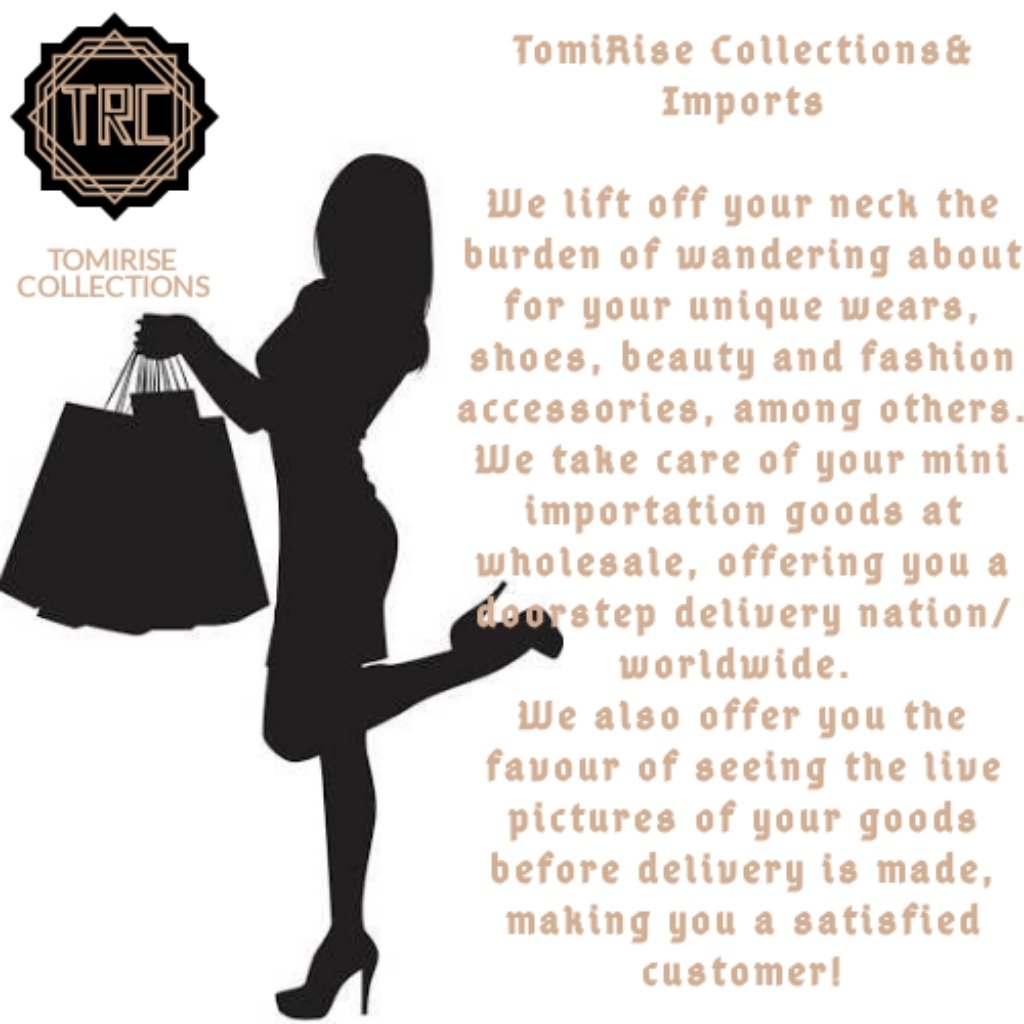 blackdiamond603's tweet photo. Why stress yourself, wandering the market for what can be delivered to your doorstep at market price? TomiRise Collections has got the solution, check flier for details! #shopcheap #shopsmart #shopquality #wholesale #retail #Friday #freepromofriday
https://t.co/5s7mKedlS1 https://t.co/qfnLQPIB5I