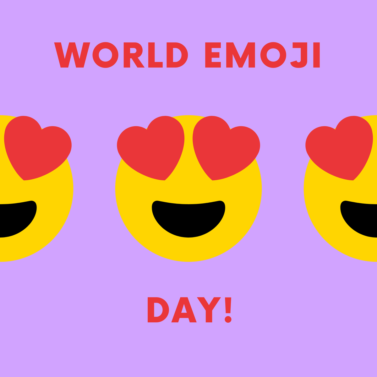 EventOTB's tweet photo. Today is World Emoji Day! Do you remember a time when these little guys weren't around? It seems like so long ago! To celebrate today, drop your 3 favorite emojis to use below! #worldemojiday #emoji #lifeinpictures #emojitrend #weirdholidays #holiday #emojiart #emojigame #❤️ https://t.co/KGrd4DlRkr