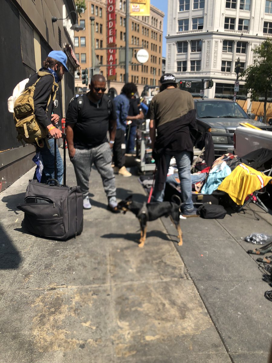 Mavelous's tweet photo. @LondonBreed I need your help! Please clear 6th and Market! Businesses and employees are being affected by group gatherings, no mask, sidewalk blocked. https://t.co/N2JDX6ZiSI