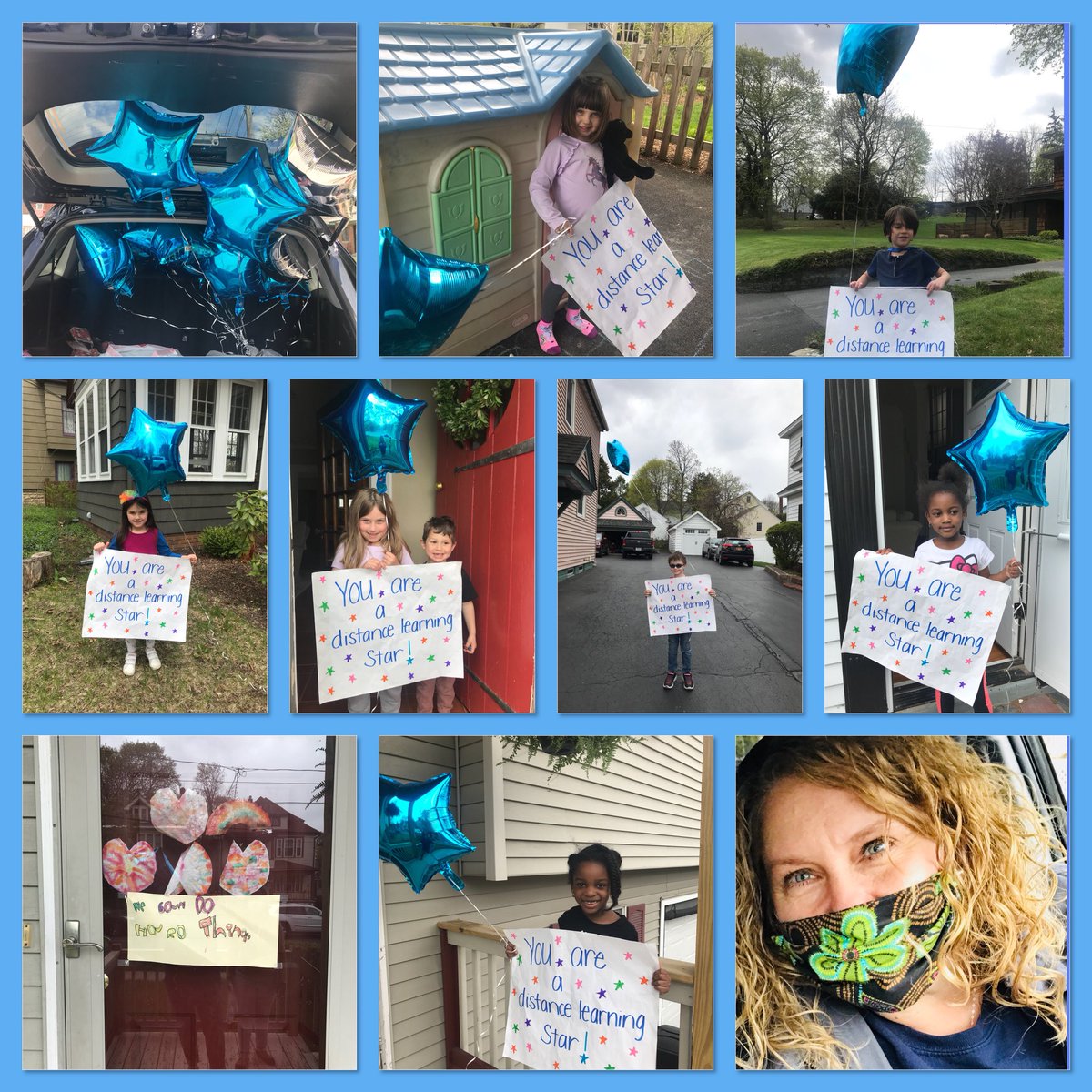 Far Away Friday.  One of my favorite days of distance teaching...visiting my little scholars.  They were distance learning stars! ⭐️🤩🤓😷💻 <a href="/syracuselatin/">Syracuse Latin</a> <a href="/SyracuseSchools/">Syracuse City School</a>