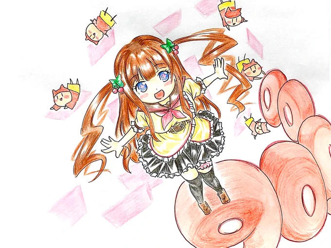 おめでとう!いつも頑張ろうって元気貰ってます!
#ちぇり絵 