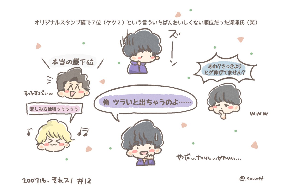 ふふ それスノ 可愛かったよね それスノ美術部 Snowman