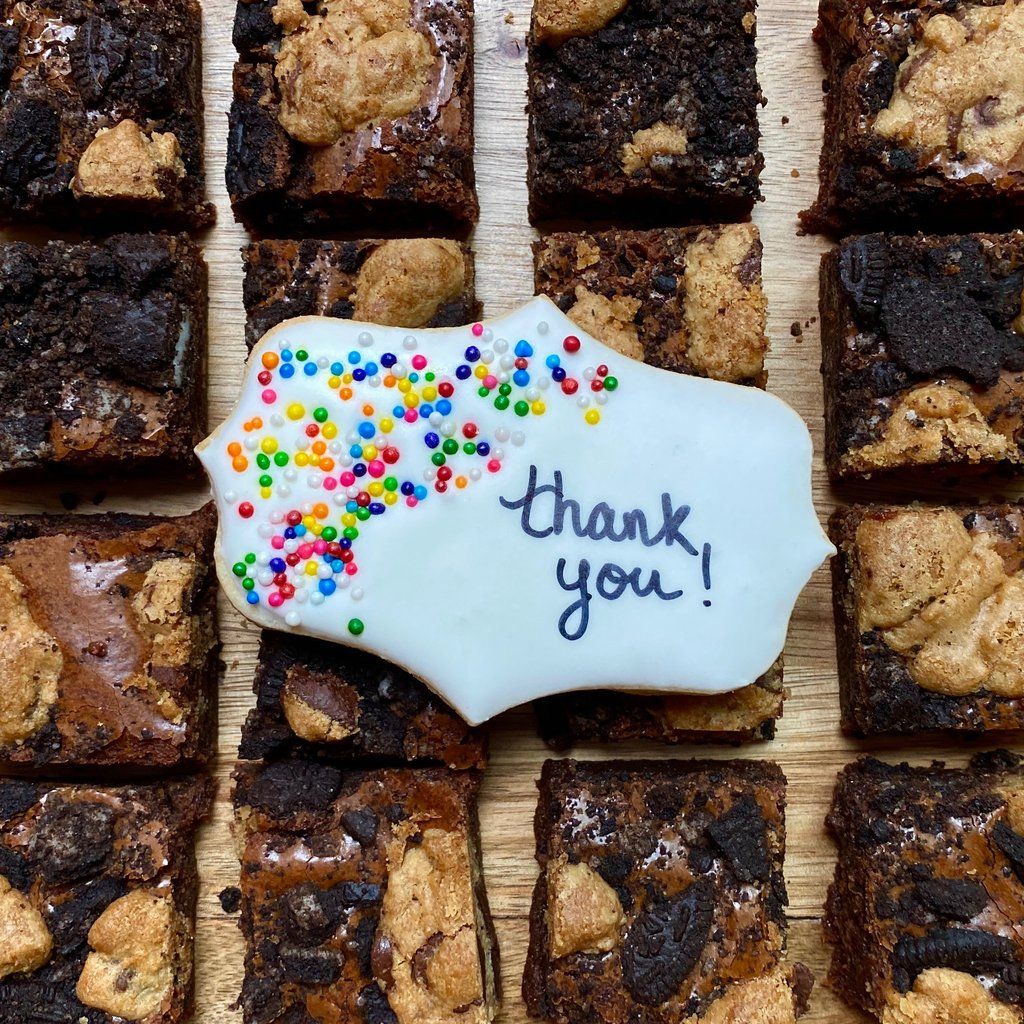 FlourPowerNY's tweet photo. Express yourself with our #CustomMessage Treat Box, complete with our #sassybrownies! 💬https://t.co/DCaavkBLsL https://t.co/j2GwgzHzLS