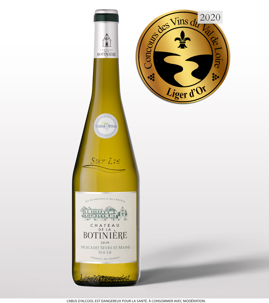 Le millésime 2019 de notre propriété familiale Château de la Botinière (Muscadet Sèvre et Maine sur lie) a décroché une prestigieuse médaille d’Or lors du Concours des Ligers 2020 !