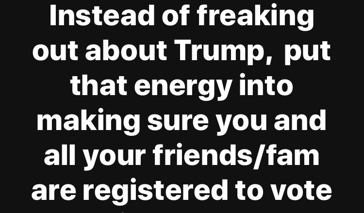 sweet_cheri_pie's tweet photo. My daily reminder... #VoteBlueToEndThisNightmare https://t.co/CqVHG3RVRh