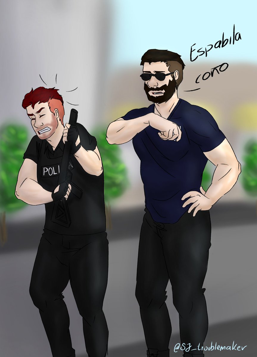 SJ_troublemaker's tweet photo. F por Serjay que siempre termina siendo golpeado por Greco...
#GTAROLEPLAY #gtavroleplay #spainrpfanart #Greco #Serjay @Karchezzz @sercog1500 https://t.co/oLT5xmlLAi