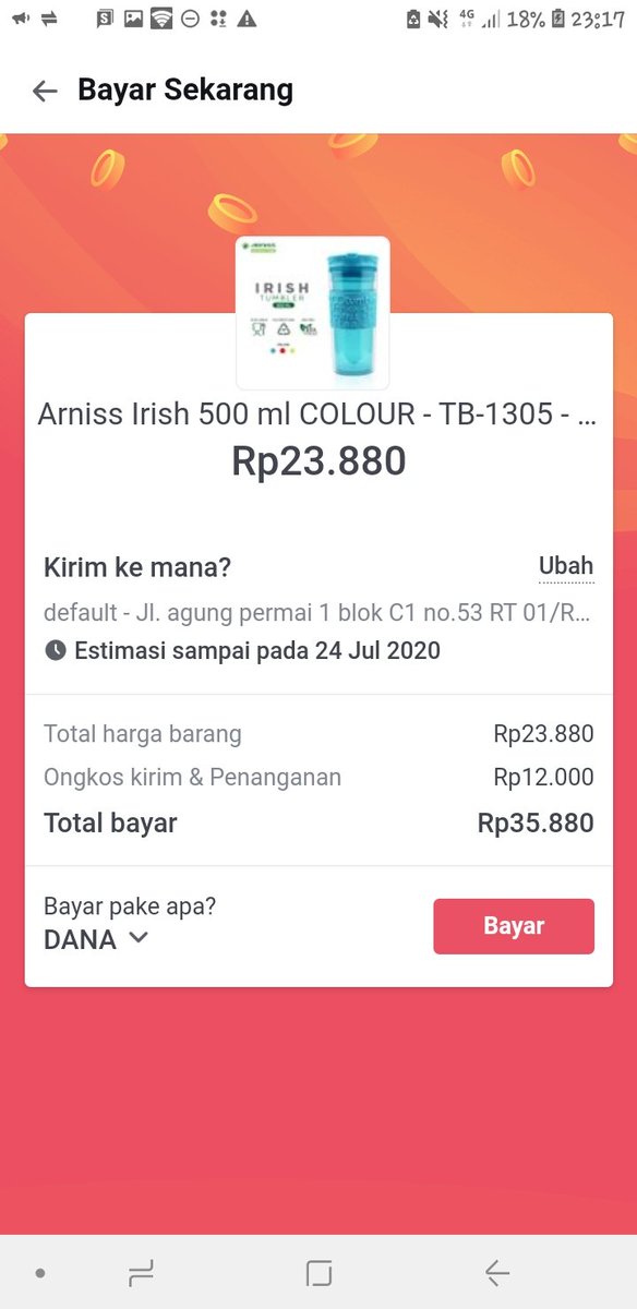 chanwinata's tweet photo. @BukaBantuan Hanya karena ubah metode pembayaran. Harga juga ikut berubah. Aneh nih @bukalapak lama lama. Mau pake voucher ONGKIRnya pun jd gak bisa loh. https://t.co/rvPEFNy4tX