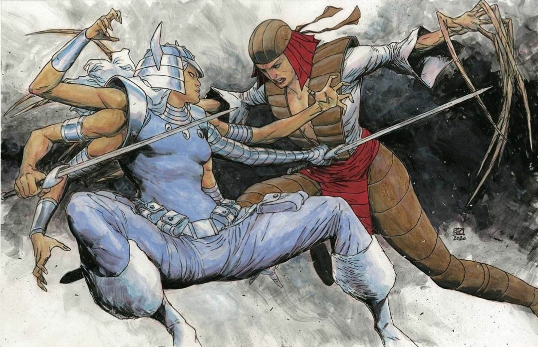 RPHutch1975's tweet photo. The mastery that is Khoi Pham 
#LadyDeathstrike versus #Spiral commision piece...#Xmen https://t.co/rDbhVKMPMo