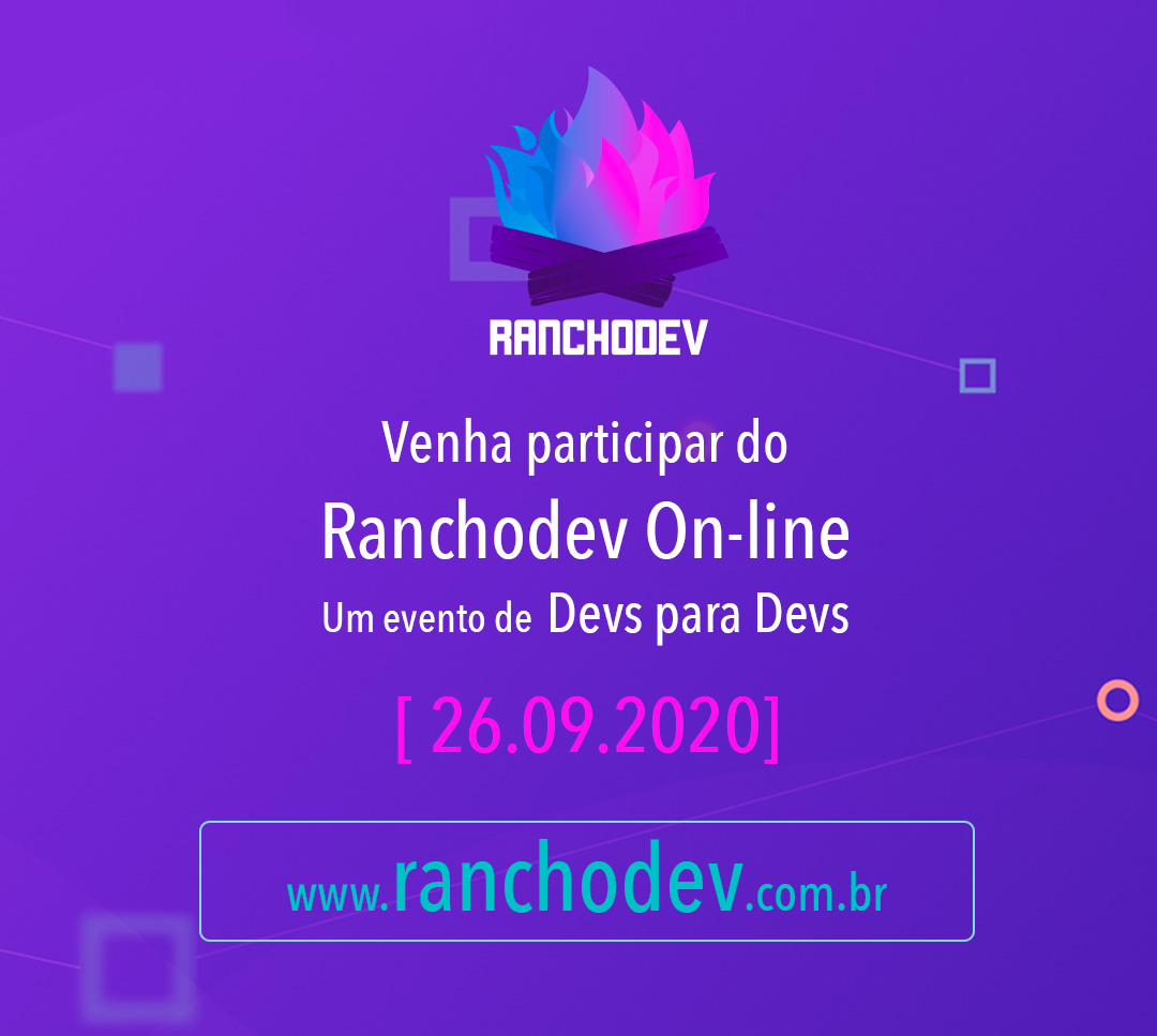 tegrame's tweet photo. A edição de 2020 do RanchoDev pela primeira vez 
será ONLINE. O evento é organizado pela Tegra desde 2016 e na última edição reuniu mais de 500 participantes.
Nessa edição contamos com 3 trilhas.

Acesse o site: https://t.co/hY810F27Yi

#desenvolvedor #palestra #developers #ux https://t.co/M6nMw9J1XK