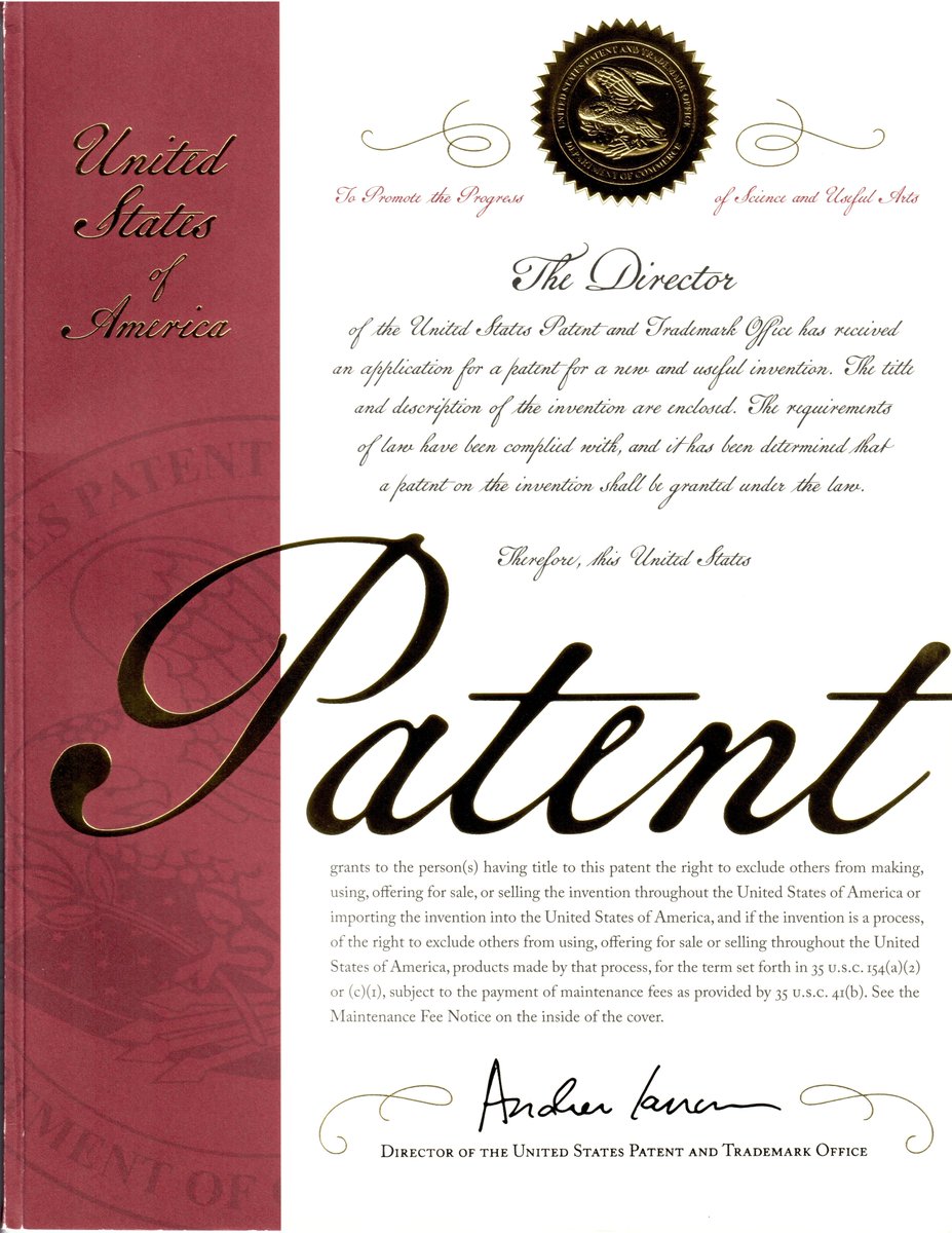 MySatchl's tweet photo. From the beginning, we have been building Satchl using a patent PENDING method. We are excited that we can now simply say that Satchl uses our PATENTED method! #patented #patent #satchl #passwordless #accessmanagement https://t.co/r1wz59GUcV