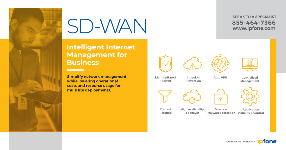 ipfoneusa's tweet photo. SD-WAN: Intelligent internet management for business. Simplify network management while lowering operational costs and resource usage for multisite deployments. Click here to learn more:  https://t.co/SMdHW3iDOP

#SDWAN #cloudcommunications #internetforbusiness #itadministrator https://t.co/GjztwUdHom