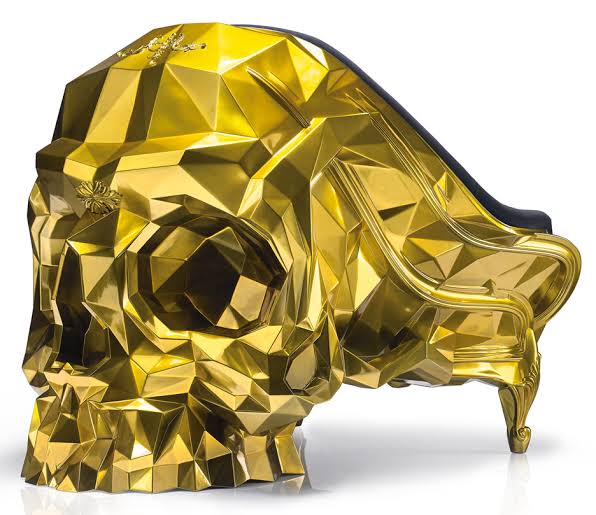 luxury_panache's tweet photo. 24-carat gold skull-shaped armchair
https://t.co/amvXt1lSvj
#expensivechair #luxurychair #uberpanache #luxury #armchair #goldchair https://t.co/XoScDtgBfJ