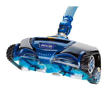 Dentro de la gama de limpiafondos hidráulicos para la limpieza de la piscina, os recomendamos el modelo MX9 de Zodiac: Cepillado activo para una limpieza en profundidad!!!
