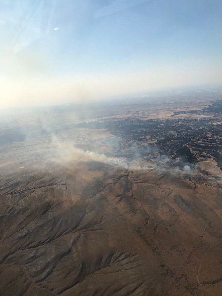 BLMWyoming's tweet photo. The #NeiberFire continues to grow and is now up to 17,606 acres and is 30% contained. More updates will follow as we get updated information. https://t.co/Xi5xEntEaL