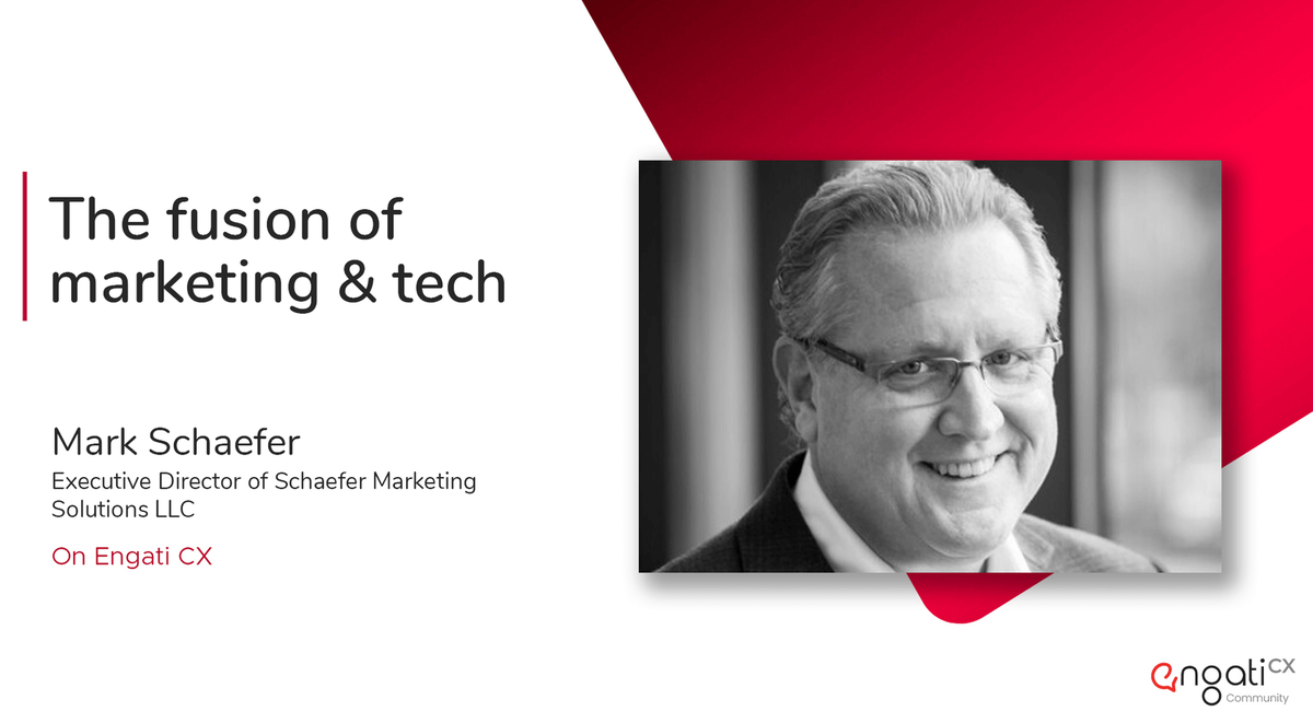 getengati's tweet photo. https://t.co/S4xjFlgzmT
Are we enabling shop-around culture? Have we lost the meaning behind what good marketing is? It's time to unlearn what we know about modern-day marketing and go back to the basics with @markwschaefer . Listen to the full interview here

#MarkSchaefer #tech https://t.co/KfPNlkENXG