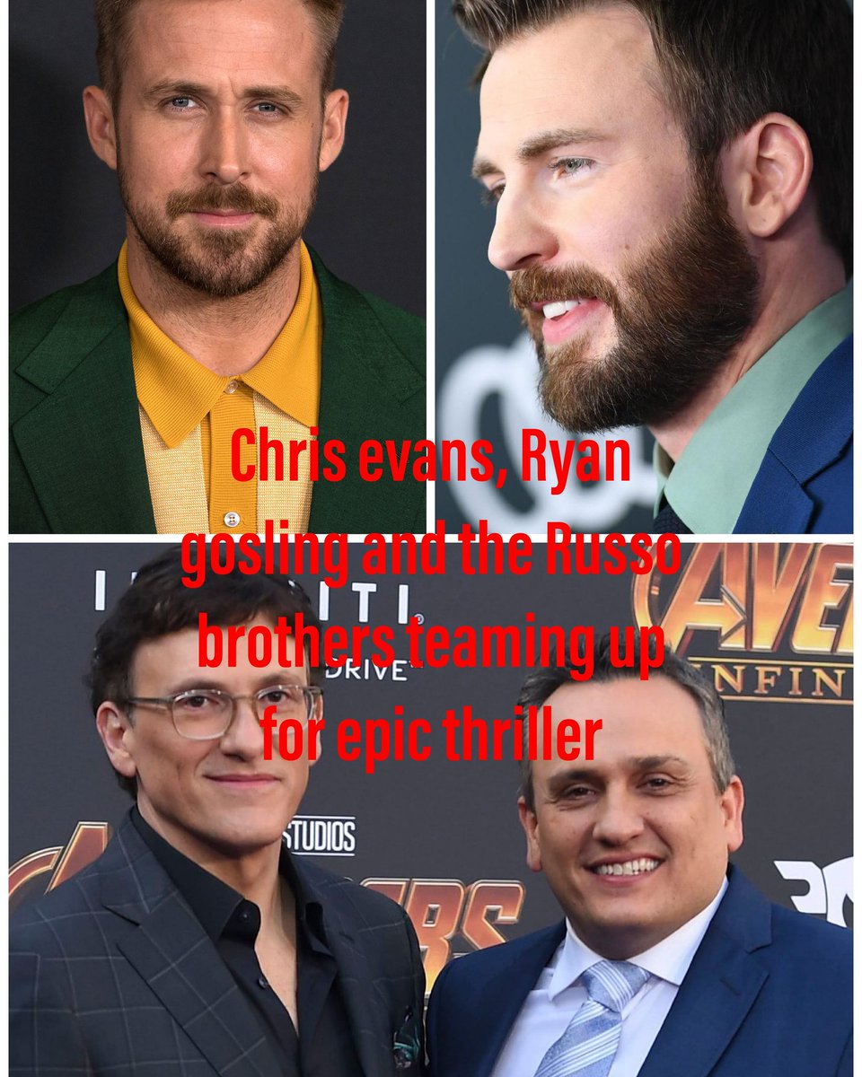 NewsGauntlet's tweet image. #chrisevans #ryangosling and #therussobros are teaming up for #thegrayman. Netflix is giving them it's biggest budget yet.

Source: @comicbook