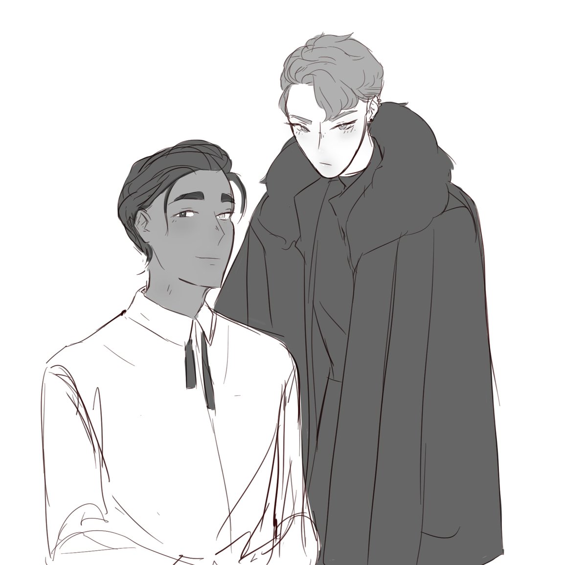 MaetheEllen's tweet photo. a request from yesterday, Eli and Mikah with their roles swapped #digitalart https://t.co/FgDFOlJCVv