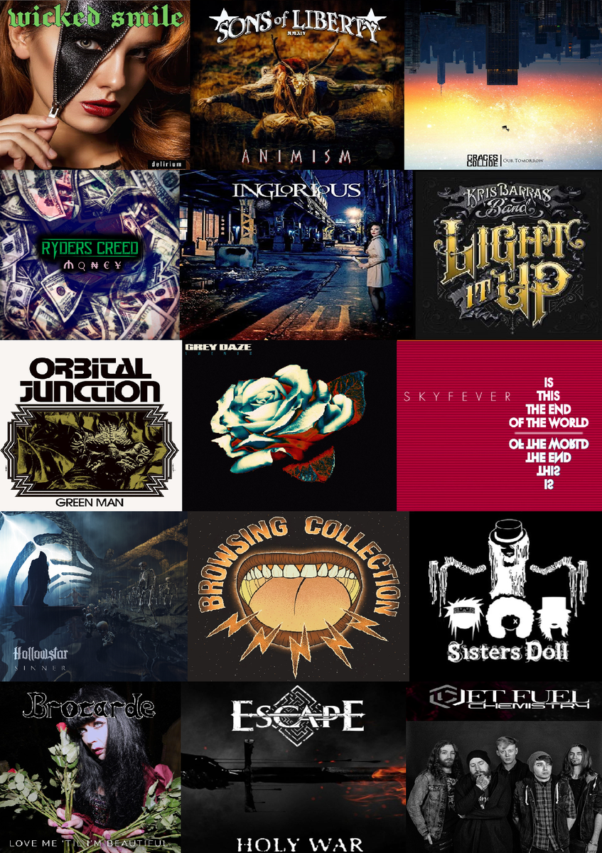 IgniteRockShow's tweet photo. How about these bands to take you into the weekend? It all gets going with @WickedSmile6 @SonsLibertyUK &amp; @GracesCollide who will all be playing @NWOCR2017 #Webfest 3 on 15/16th Aug 😅 Hear them now at https://t.co/j6gdqGoWXb Just a click away! https://t.co/ptUNnD9yuZ