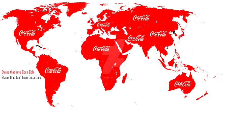 ¿Donde no hay Coca Cola en el mundo