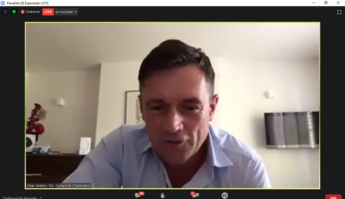 #MUDdaL | #Ahora en pleno desarrollo <a href="/chartmetric/">Chartmetric</a>: "No hay fronteras actualmente para el mundo de la música digital, hablando de promoción, distribución, suministro de datos, mercadotecnia y marketing" <a href="/bafanamota/">Raul Mota</a> <a href="/indieblockrds/">Indieblock Records</a> <a href="/otro_beta/">FESTIVAL OTRO BETA</a> <a href="/audioestudioP2/">audioestudiopiso2</a> <a href="/AfrikanHerbman/">Herman Nieto Valery</a>