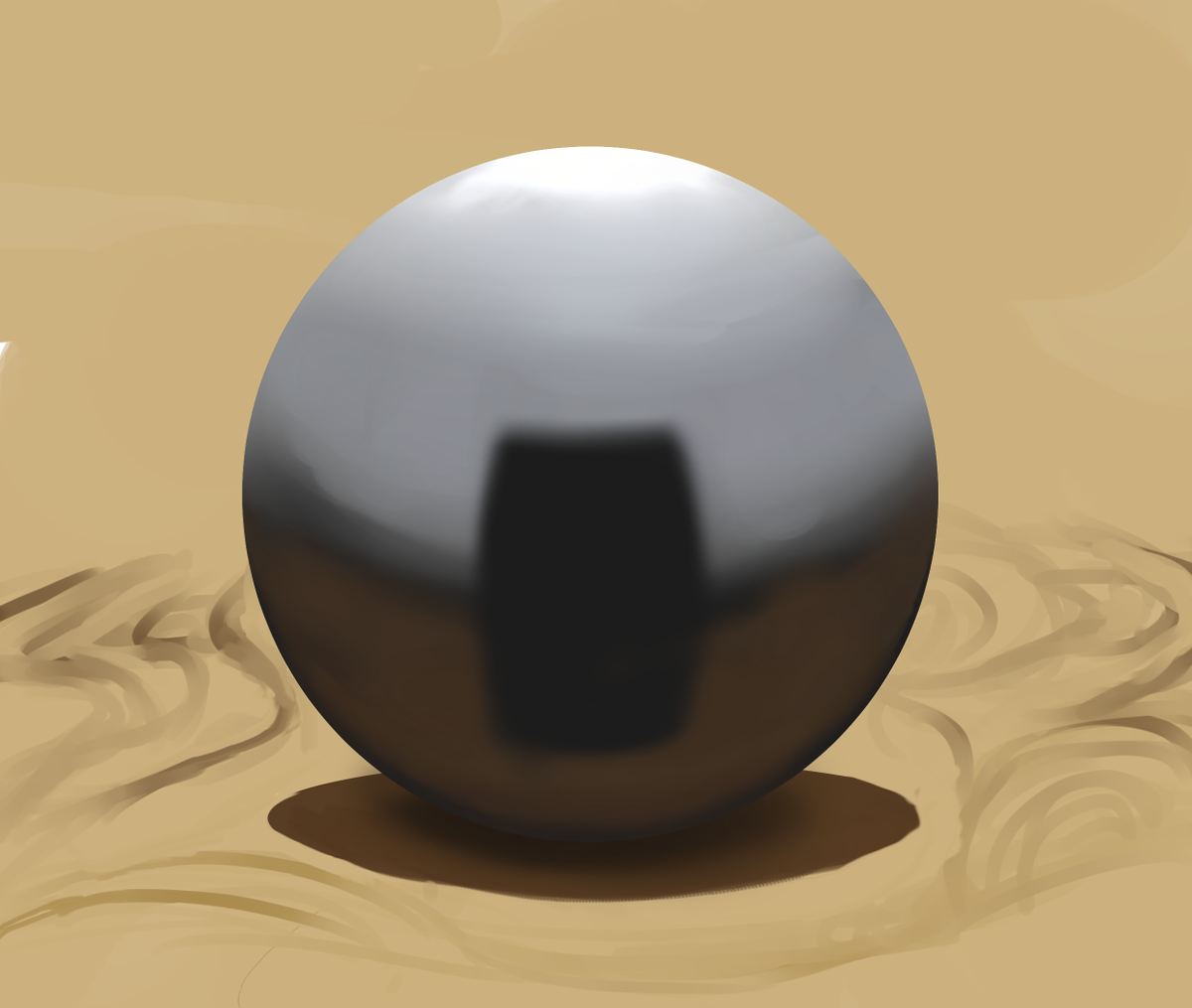 zaidaliahmed12's tweet photo. Metal ball study thingy. #everyday #metal #ball #artwork #digital #digitalart #selftaughtartist #metalball #sketch #paintingsketch #original #originalart #artstudy #metalstudy #artistsofinstagram #realistic #realisticrendering #realisticdigitalart https://t.co/p2xndxeA3d