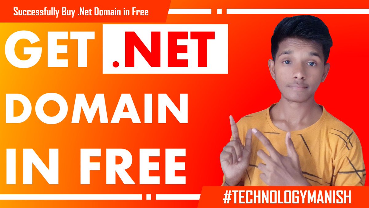 manishkgangotri's tweet photo. How To Get .Net Domain in Free | Free में .Net डोमेन कैसे ख़रीदे
Video Link : https://t.co/hVMGZ98zqK

#TechnologyManish #ManishKumarGangotri #Success #YouTube #FolloMe #HostGator #WebHosting #TodayTweet #FreeDomain @hostgatorindia https://t.co/Nq52fNiZsI