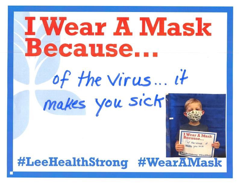 Lee_Health's tweet photo. Wearing a mask doesn’t have to be scary, just ask Ms. Lauren’s preschool class!
#WearAMask #WearAMaskSWFL #WearAMaskSouthwestFlorida https://t.co/srRhpsdAP3