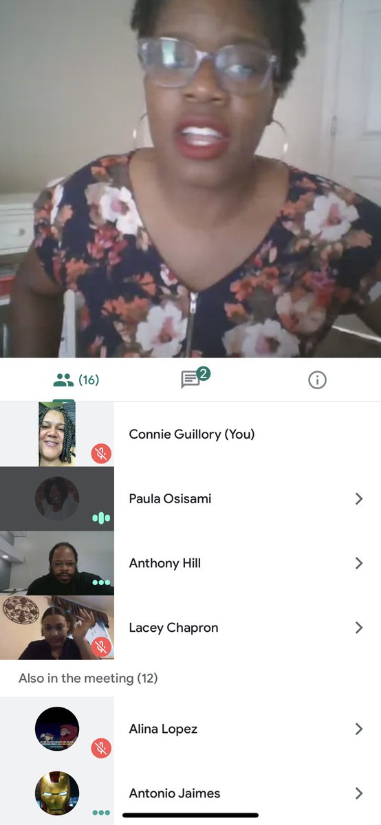 misscguillory's tweet photo. Virtual Party in Teen Town with campers, camp leader, site coordinator and site administrator! @Msreboot2020A @MrJNickerson @lace_chap @HistoryStrong @Mr_Gadget007 https://t.co/LrJtIS3skU