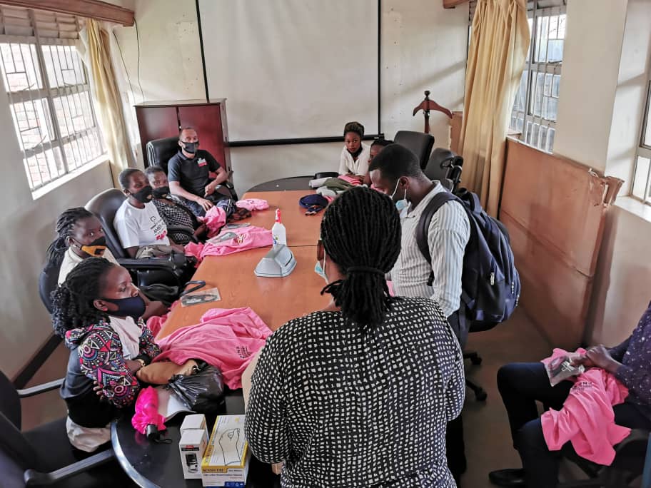 BabyGalPro1's tweet photo. @BebeCoolUG  Amberheart foundation today had an orientation exercise of its  new recruits, where it  took them through the do’s and don’t of their new task as TB Screening Cough Desk Officers. This team will be deployed at our 8th health facility next week in Kampala. https://t.co/mBpMLMMDjq