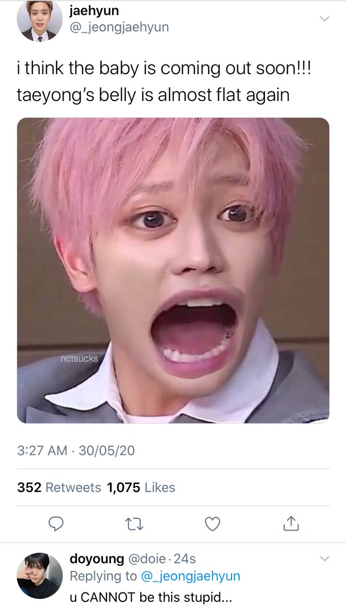 so that was what jaehyun was THUNKing 