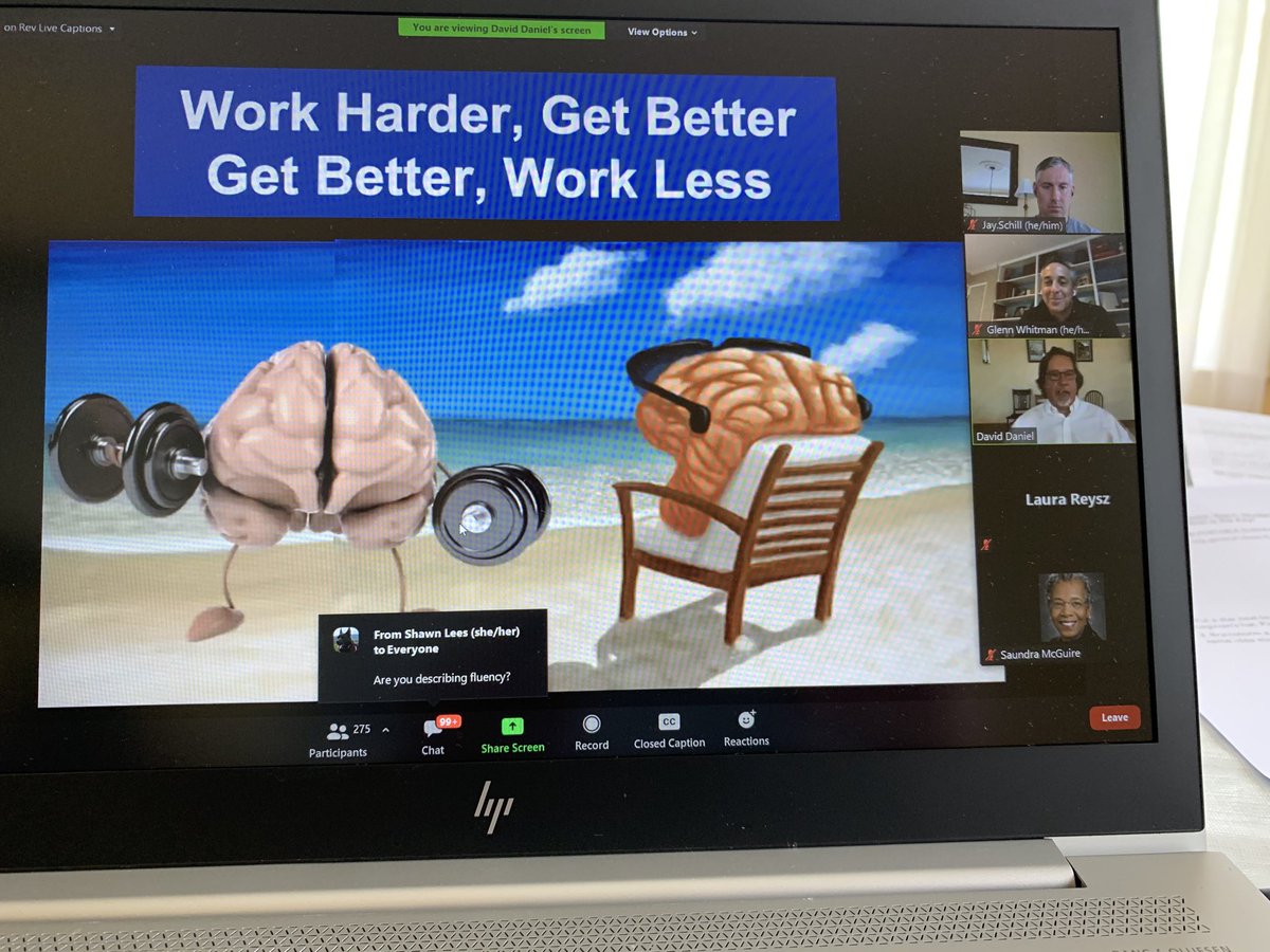 Jay_Schill's tweet image. James Madison University professor &amp;amp; researcher Dr. David Daniel talks about the important ingredients that create efficiency. #MBEDeepDive ⁦@TheCTTL⁩