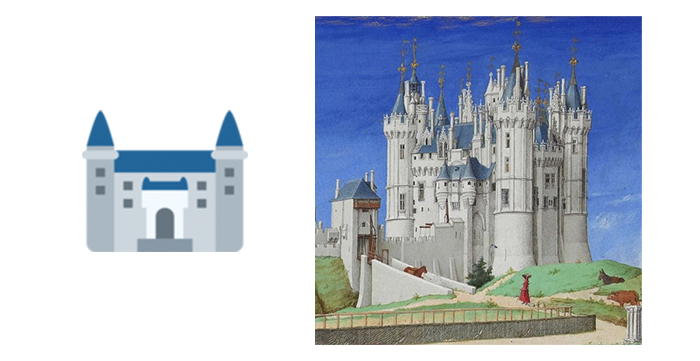 Getty 7 Facebook Facebook Just Added Some Additional Brickwork To The Apple Castle Emoji But Left Off The Flags And Heavy Shadows We Re Getting A Bit Of A German Romanesque
