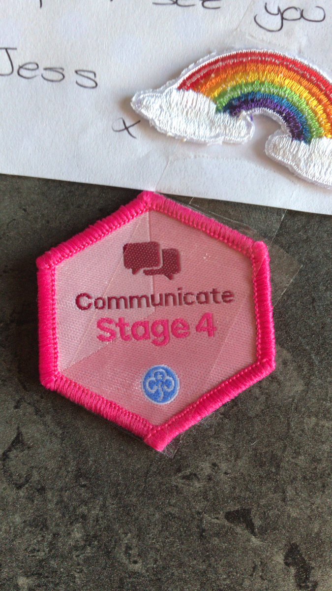 Stephen D-O (@sdavyo) on Twitter photo As a communications officer I was chuffed to bits to come home today to find my level 4 comms badge from <a href="/Girlguiding/">Girlguiding</a> but I suspect I wasn’t the intended recipient...
One for my next appraisal though! As a communications officer I was chuffed to bits to come home today to find my level 4 comms badge from <a href="/Girlguiding/">Girlguiding</a> but I suspect I wasn’t the intended recipient...
One for my next appraisal though!