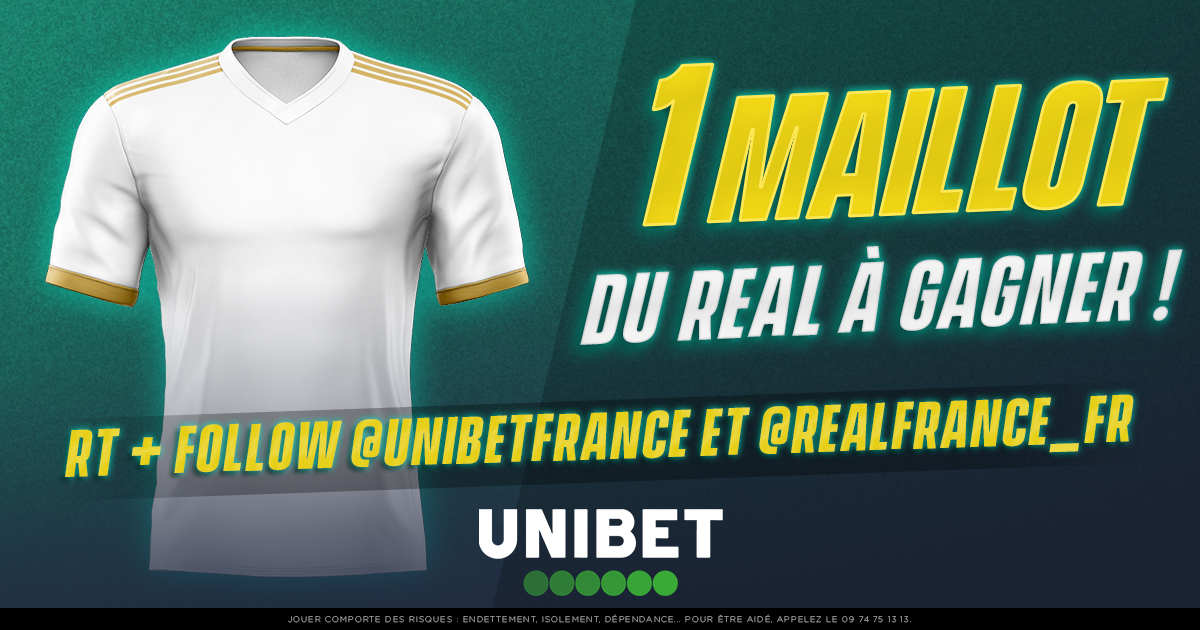 🥰🎁 Un petit cadeau pour fêter cette 34e Liga de l'histoire du club ? 

👉 RT + follow <a href="/realfrance_fr/">Real France</a> &amp; <a href="/UnibetFrance/">Unibet France 🔞</a> pour gagner ton maillot du Real Madrid ! 

⏰ TAS lundi 20 juillet.