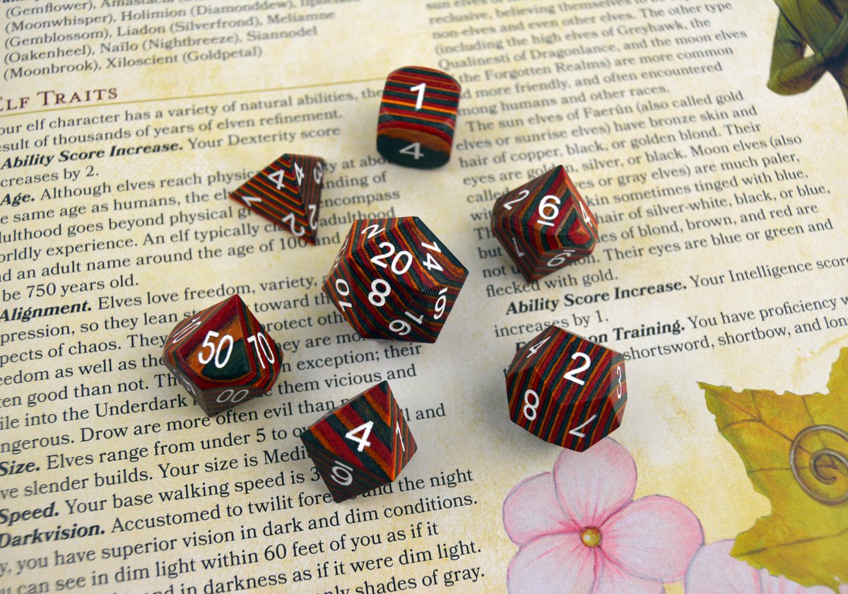 dakotairishIE's tweet photo. 🥳 1000 Followers! 🥳
It's Giveaway time!😁One lucky winner will win this unique wooden dice made from technical wood!

To enter:
☘️Follow @dakotairishIE 
☘️Like &amp; RT

Shipping is included &amp; open worldwide! Winner will be announced on Friday, July 24th😊

#DnD #TTRPG https://t.co/Kz8UZZD86g