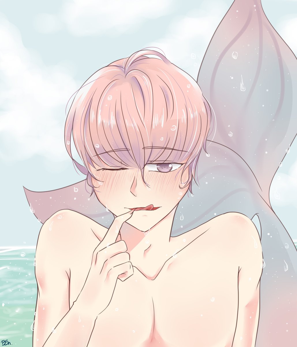 BSN_moon98's tweet photo. ความติดอยากวาดเงือก แบบทำไมวาดแล้วบินอย่างเคะ 5555 สายยั่วไปอีกก แต่ชอบคราวนี้สีละมุนดี 5555555 บีนู+ทะเล=ความสดชื่นนน
#binu #บีนู
#moonbin #eunwoo
#BSNfanart #BSNART https://t.co/e4fmVNisGu