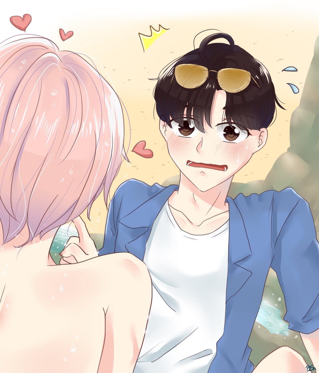 BSN_moon98's tweet photo. ความติดอยากวาดเงือก แบบทำไมวาดแล้วบินอย่างเคะ 5555 สายยั่วไปอีกก แต่ชอบคราวนี้สีละมุนดี 5555555 บีนู+ทะเล=ความสดชื่นนน
#binu #บีนู
#moonbin #eunwoo
#BSNfanart #BSNART https://t.co/e4fmVNisGu