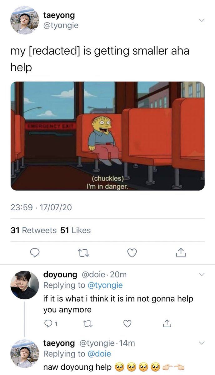 why do u think taeyong is in danger 