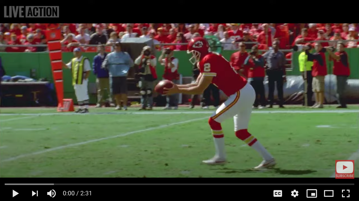 theleavenkc's tweet photo. Super Bowl champion @dustincolquitt2 is using his voice to speak out against #abortion in this @LiveAction video. https://t.co/DAEC3B1fAF https://t.co/lu2OiKnKtj