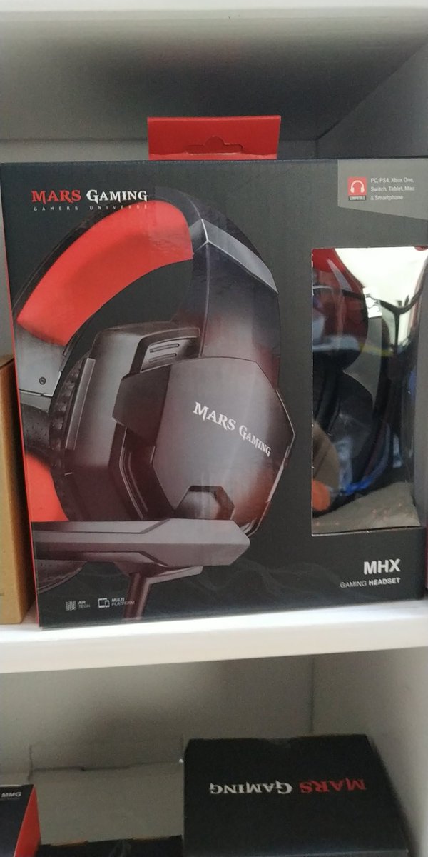 rota_store's tweet photo. Auriculares gaming para seguir jugando al máximo. @MarsGaming_ https://t.co/GLqKzKgOdl