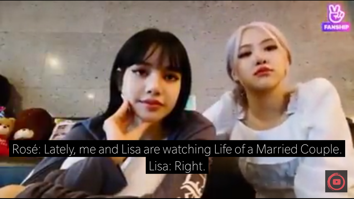 iceekoko's tweet photo. The way Lisa and Rosé used the word "WE" sounds like they won't last a day without each other 😭 And t's funny how Lisa forbid Rosé to watch the series alone bc she wanted Rosé to watch it with her. Simple things but it's one of the sweetest ❤️

#LISA #ROSÉ #CHAELISA @BLACKPINK https://t.co/jvhPaiTFJa