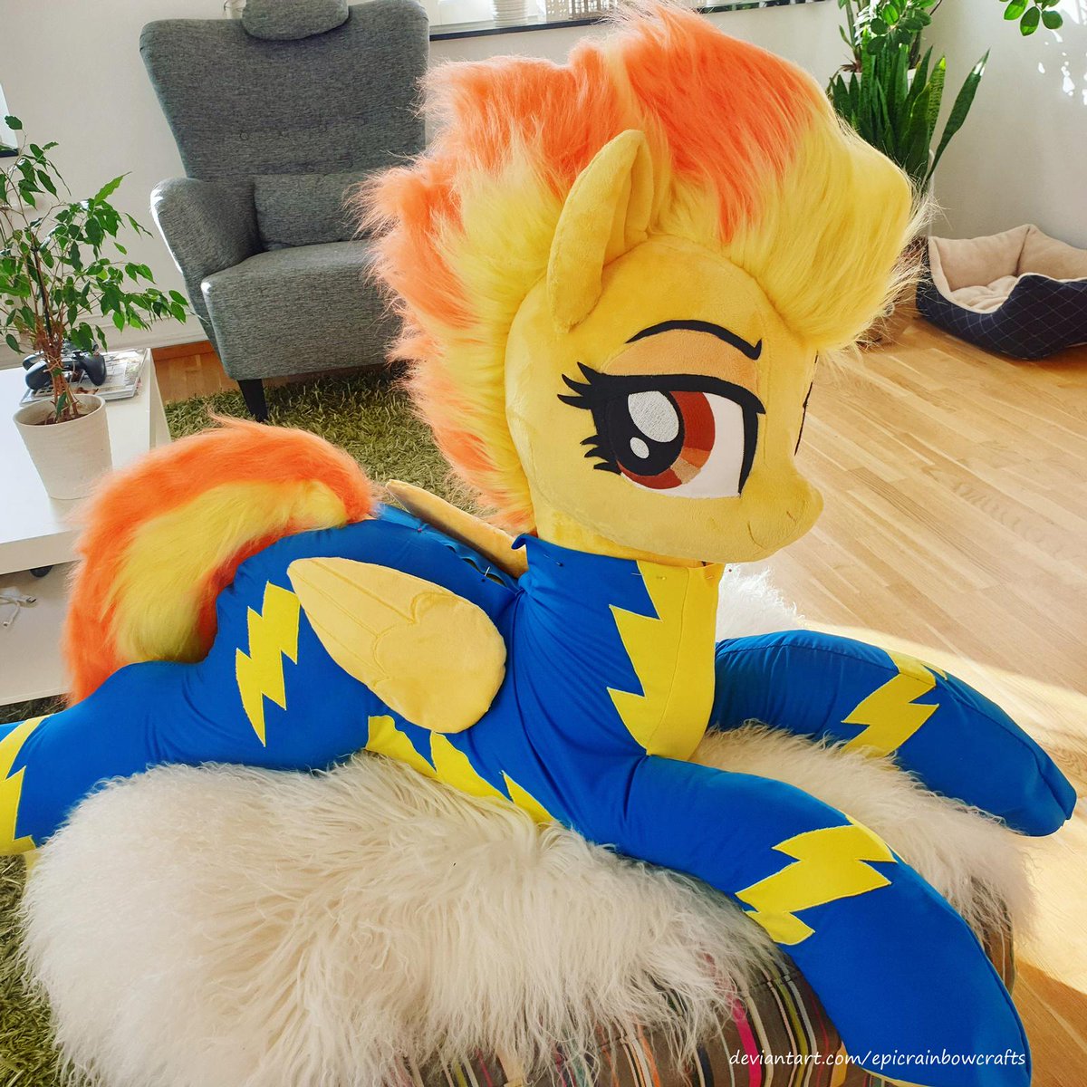 mlp spitfire plush