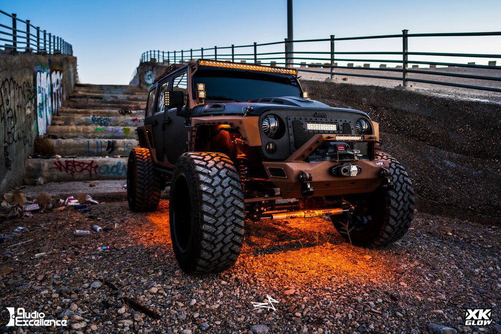 AudioExcellence's tweet photo. ๐ถ GLOW UP ๐ถ
Treat your @jeep to some sweet @xkglow today!
โ
#underglow #underglowlights #autorestyling #cars #carculture #xkglow #carglow #jeeplife #jeepnation #jeeplove #jeepfamily #oviedojeepclub #oiiiiiiio #jeepjeep #jeepfreeks #jeeplifestyle #jeepwave #jeepsofinstagram https://t.co/AXhFnAyKmb